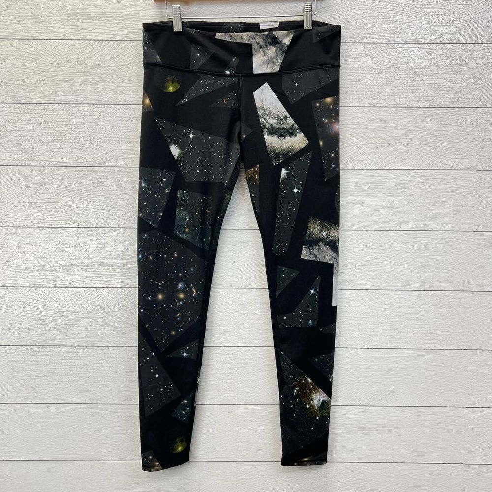ALO Yoga Airbrush Galaxy Space Print Leggings Size L